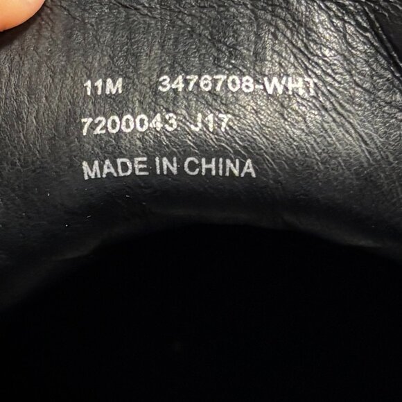 Frye Leather Sneakers Size 11 - Picture 5 of 6